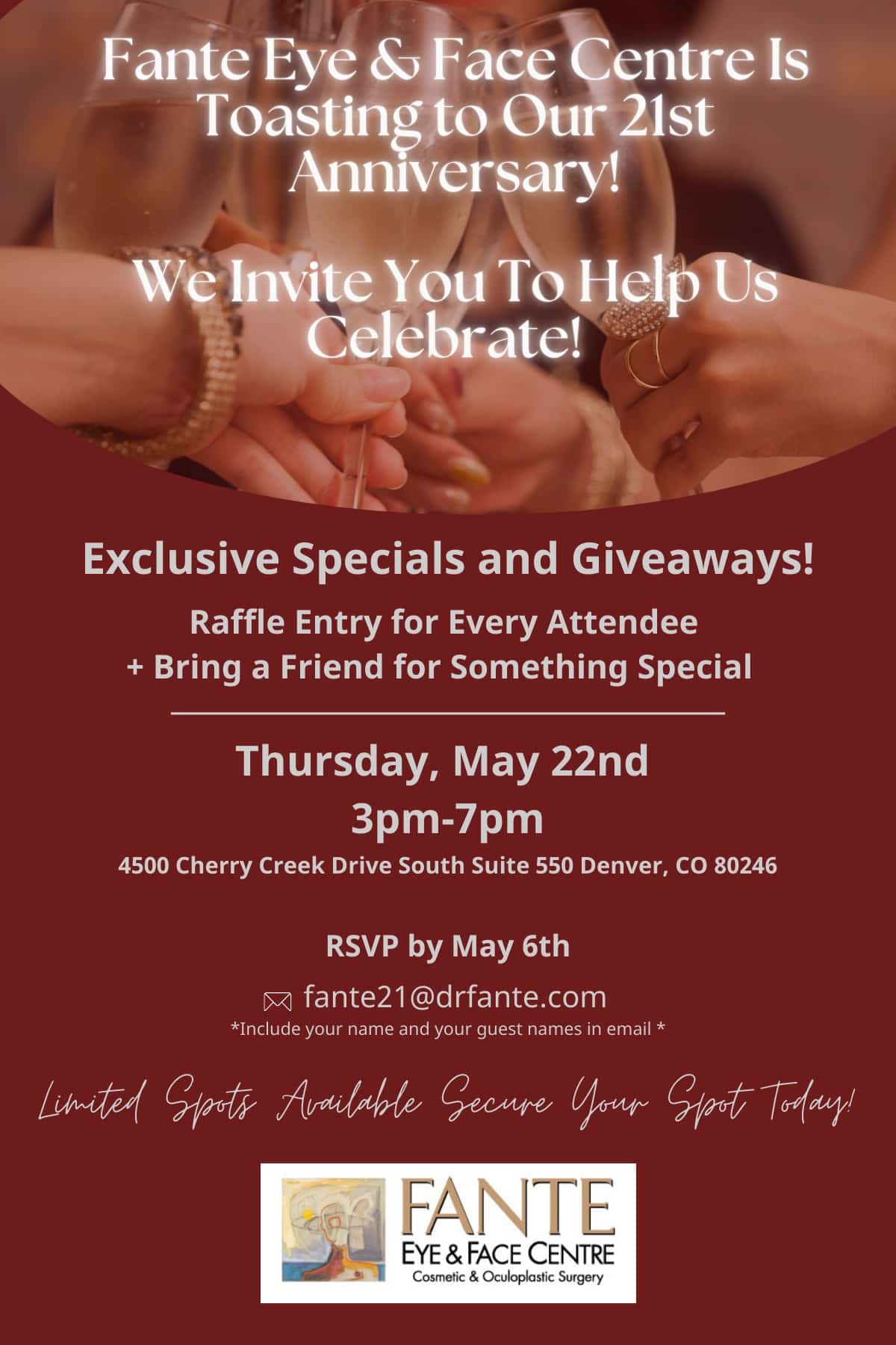 Rederm - Event Flyer - Save the Date